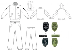 Weather-Proof Protective Suit for Law Enforcement Personnel - Model 12345