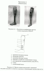 Bath Prosthesis for Below-Knee Amputation PN3-87K