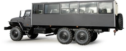 Specialized Passenger Transport Vehicle SPTS Ural 3255-71 with "4320" Cabin