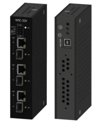 Managed Ethernet Interface Converter with Triple Ethernet Ports MLS-33U