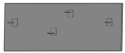 Front Side Panel S.31Р-10.70.030 for Tram Cars