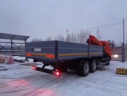 Multi-Functional Truck with Hydraulic Crane MKMA on KAMAZ 43118 Base 41K07N-U2