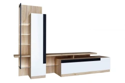 Cologne LD.674010.000 TV Cabinet (Golden Oak/White)