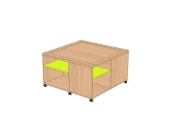 Gaming Table SI1 with Horizontal Edges