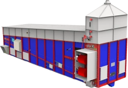 Continuous Conveyor Grain Dryer by Motum