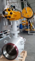 Steel Ball Valve DN 400 PN 0.4 – 42 MPa