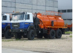 Oil Tanker for Transporting Oil and Petroleum Products Model 6601A1, 6601A2 on Ural Chassis (4320-80,82; 5557-80,82)