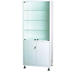 Two-Door Metal Medical Cabinet for Medicines SHM-2.202 "Aibolit