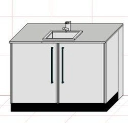 Laboratory Work Table for Sinks, ProMo Series