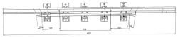 Cross Rail with Counter Rail for Switch Mechanism Model 1/9 (Project 2999.05.000/-01)