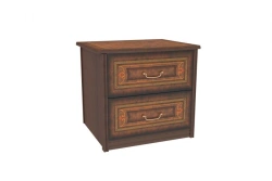 Nightstand with Front Facade Radika Nefertari Model LD.650140.000