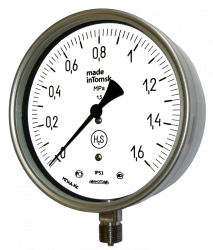 Pressure Gauge MP4A-Ks for Hydrocarbon Gas Measurement