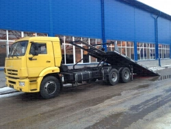 Special Tow Truck Platform on KAMAZ Chassis 67065G