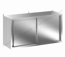 Closed Kitchen Shelf with Sliding Doors PKZ