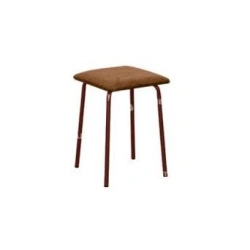 Round or Square Stool with Powder Coated Frame
