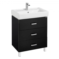 Aquaton Amerina 70M Black Sink Cabinet 1A169001AM9501