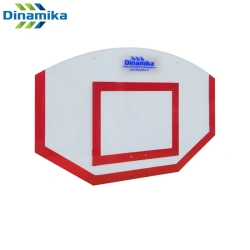 Monolithic Polycarbonate Streetball Backboard