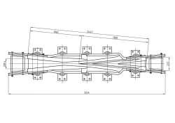 Crosspiece for Railway Switches Type R65 Mark 1/5 (Project VSP06.03.000-01)