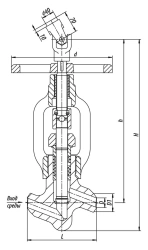 Two-Way Shut-Off Valve 1054-40-0