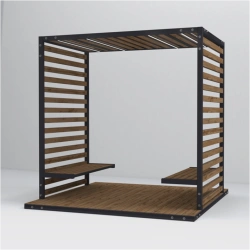 Garden Pergola - Outdoor Metal Structure for Landscaping