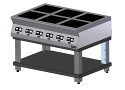 Professional Induction Cooktop PИ69П-5.0 (with Stand, No Duct)