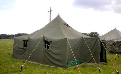 UST-56 Tent with Four-Slope Roof and Dual Entrances