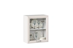 Bianca LD.271350.000 Facade Door with Glass 600 (White Textured Oak)