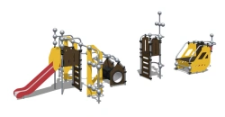 Children's Play Complex for Thematic Games and Physical Development - Romana 057-01.44.00