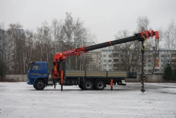 Multi-functional Mobile Crane Truck KAMAZ 65117 MKMA 64K14N-UK