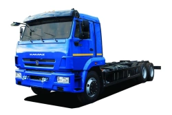 KAMAZ-65117 Chassis with Installed Engine (Cabless)