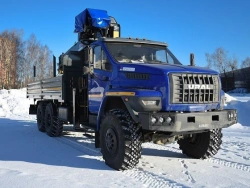 Hydraulic Loading Crane Truck Ural 4320 KMA Type U0K02G-4L150