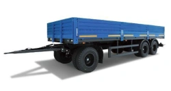 Metal Side Trailer 589311 with PLANT Axles 1201/1202-2410002