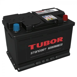 Lead-Acid Starter Battery TUBOR STANDART 6СТ-70.0 VL Kamina
