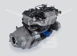 Engine for UAZ SGU, EURO-4, AI-92, BOSCH, with Clutch and Pulley 040911100040000