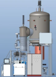 Vertical Vacuum Electric Furnace for Heat Treatment D-8.12.E-13US-RV