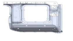 Right Front Panel for Cars A9606250307