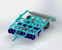 BDM-3x4P Disc Harrow for Efficient Soil Processing