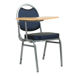 Asia Desk Chair with 20mm Writing Surface and Metal Frame