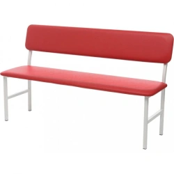 Customizable Bench with Metal Frame - Lester Model