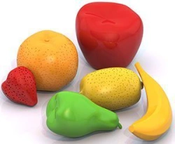 Colorful Fruit Set for Kids - BARBIE (6 pcs in a bag)