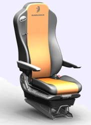 Static Suspension Seat with Integrated Headrest S720X-680012X-XX