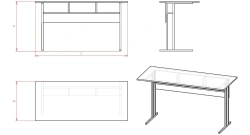 Educational Table for Classroom Use (Model CA.1)
