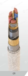 Power Cable with Copper Conductors, 1kV, SP Type