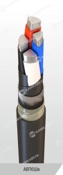 Power Cable with Aluminum Conductors, PVC Insulation, 3kV AВПбШв