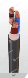 PVC Insulated Power Cable with Copper Conductors, 0.66/1 kV VVG