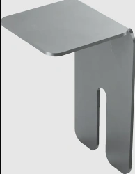 Double-Slope Tray Cover Holder for Cable Management