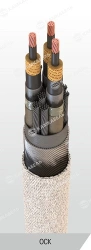 High Voltage Power Cable with Copper Conductors and Paper Insulation, 20/35 kV