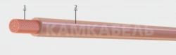 Flexible Copper Wire with Non-Flammable Rubber Silicone Insulation
