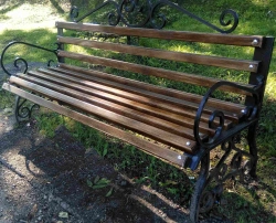 Park Bench "Vienna" - Durable Outdoor Seating
