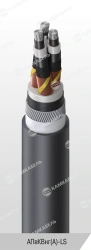Power Cable with Aluminum Conductors and XLPE Insulation AПвКВнг(А)